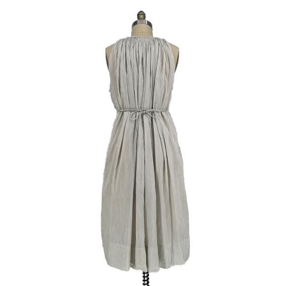 Vintage 3.1 Phillip Lim Striped Sleeveless Grecian Tie-Waist Dress size 10 - Picture 2 of 10